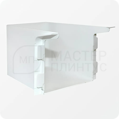 Короб маскировочный для плинтуса ПВХ Aqua 100*110*92мм