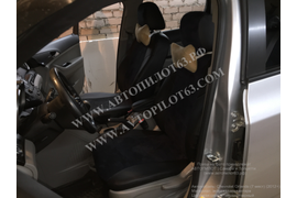 Chevrolet Orlando (2012+) (экокожа+алькантара, черный+черный)