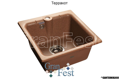 Керамогранитная мойка GranFest Гранфест Practic GF-P420