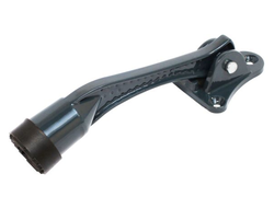 Фиксатор дверной АЛЛЮР КН-130 РУ (козья ножка) Серый антрацит (RAL7016) [57501]