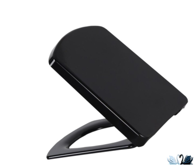 Унитаз-биде Creavit LARA LR360-00SM00E-0000, в комплекте с бачком, напольный, черного цвета, матовый