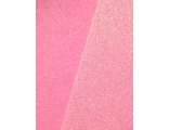 Фетр глиттерный  20*30 см, толщина 2 мм  цвет светло розовый перламутровый