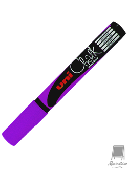 Меловой маркер  Uni Chalk( Япония) фиолетовый 1,8-2,5мм