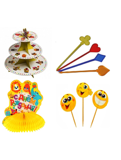 ШПАЖКИ ДЛЯ КАНАПЕ, УКРАШЕНИЯ ДЛЯ СТОЛА В БОЛЬШОМ АССОРТИМЕНТЕ В МАГАЗИНЕ "О'Да!"