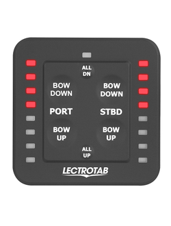 Панель управления транцевыми плитами с индикацией положения и автоподъемом