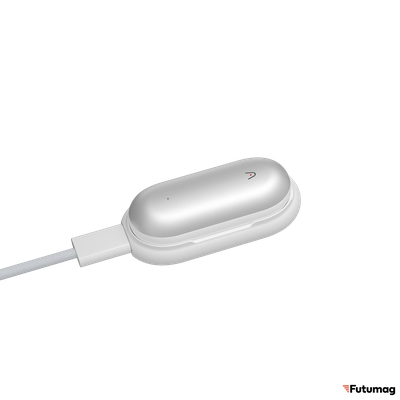 Диктофон Plaud NotePin серебристый