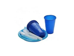 Набор одноразовой посуды цветной 6 персон