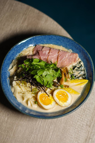 Рамен с домашней ветчиной  / Ramen with homemade ham