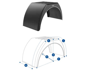 Продажа пластиковых крыльев, креплений для всех типов фургонов и ...