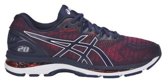 Кроссовки ASICS GEL-NIMBUS 20 синий/синий/красный  T800N-4949  (Размеры: 8,5)