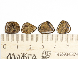 Бронзит, галтовка в ассортименте, Бразилия (10-15 мм, 0,2-0,5 г) №26918