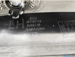 Решетки в бампер BMW X3 X4 G01 стиль M40d черные