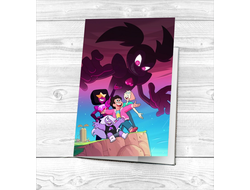 Обложка "Вселенная Стивена, Steven Universe" на паспорт №1