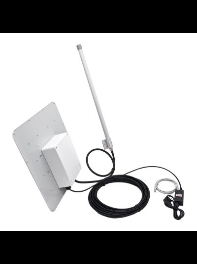 Уличная 3G4G-интернет станция OMEGA MIMO POE BOX с раздачей WiFi до 1 га