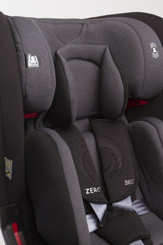 Автокресло 0-36 кг Peppy Zero 360 Isofix Black