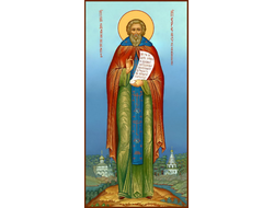 Даниил Переяславский, Святой Преподобный. Рукописная мерная икона.