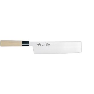 2511T46 Нож кухонный Usuba (Japanese Style), L=16.5см., лезвие- нерж.сталь,ручка- пластик,цвет бежев