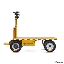 Платформенная тележка электрическая RuTrike ПЛИТА БУКСИР 1500