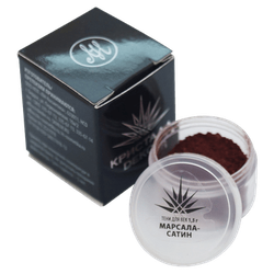 Тени для век "Марсала-сатин", Кристалл Декор