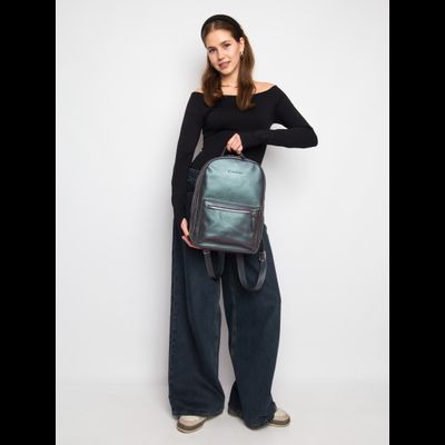 Женский кожаный рюкзак Albiate Premium northern lights 
(арт. 3103-57)