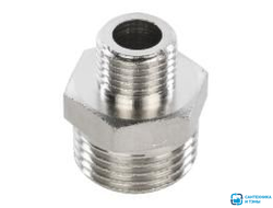 Ниппель переходной VIEIR  1"- 3/4" нр/нр никель