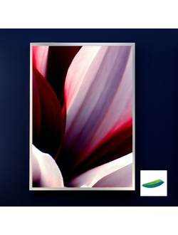 Постер «Оттенки страсти». Коллекция «Цвета в цветах».