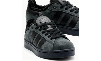Кроссовки Adidas Campus 00s Dark Grey Black зимние