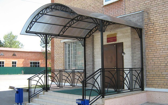 Навес арочный