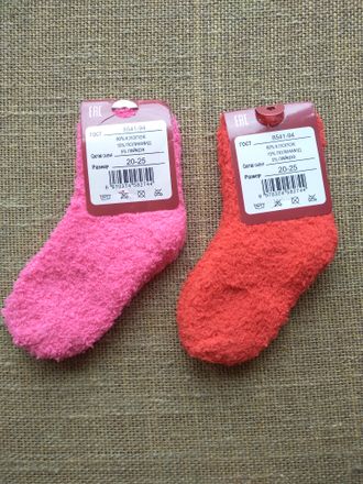 Носки махровые (тёплые), арт.L11, р-р: 1-1,5 года