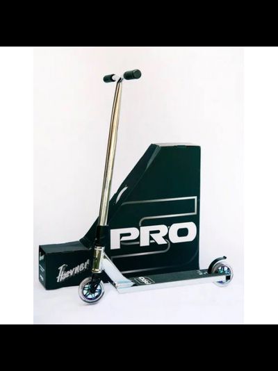 Самокат трюковый S-PRO хром