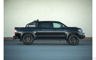 Пороги силовые BMS ALFA для Tayota Tundra Double Cab, Crew Max 2007-2021 (2 шт.)