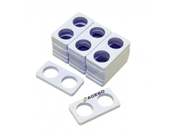 Нумикон. Набор из 20 пластиковых форм - «Двойки»