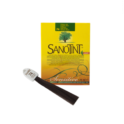 КРАСКА ДЛЯ ВОЛОС SANOTINT LIGHT ЗОЛОТИСТЫЙ КАШТАН 75
