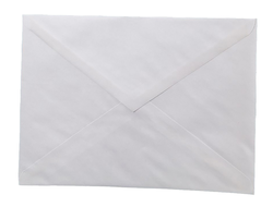 Белый конверт С5 (162х229мм) декстрин с треугольным клапаном
