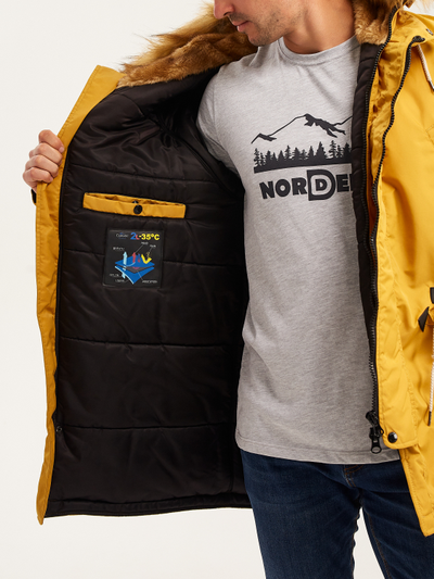 Куртка N3B COMPASS YELLOW/BLACK