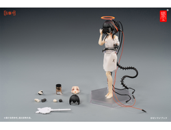 Девочка-киборг (с визором) - Коллекционная фигурка 1/12 SCALE three wise monkeys 01 see no evil (06975212920399) - Snail Shell