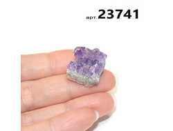 Аметист натуральный (друза) Бразилия арт.23741: 6,2г - 17*17*17мм
