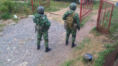 Розыгрыш с ОМОНом