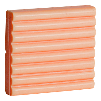 полимерная глина "Артефакт", цвет-светлый абрикосовый, брус 56 грамм