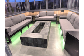 Выполнили проект "Зона отдыха в костровой"