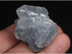 Целестин голубой, друза кристаллов, Мадагаскар (40*31*32 мм, 57 г) №36264