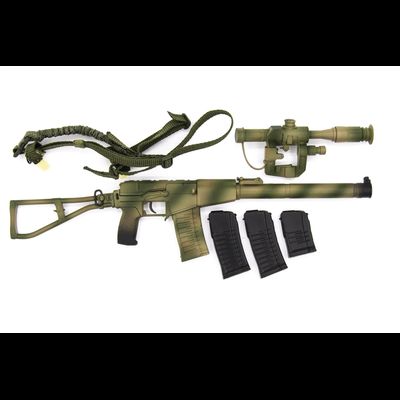 Автомат АС «Вал» с обвесом 1/6 (78059) - DAMTOYS