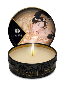 274601 Массажное аромамасло в виде свечи Shunga «Желание. Ванильный фетиш» 30мл