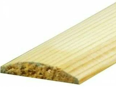 Раскладка срощенная полукруглая 40мм*2,5м