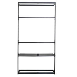 (ВЕШП 25) Вешало пристенное с регулируемыми перекладинами