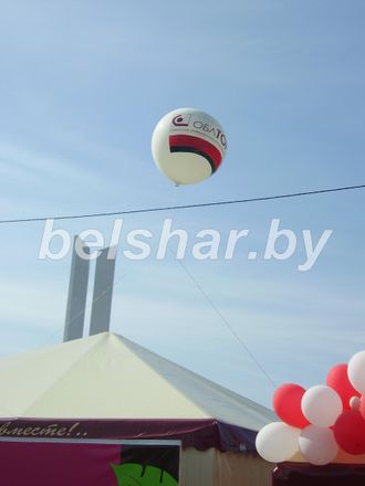 Шар гигант с логотипом г.Гомель