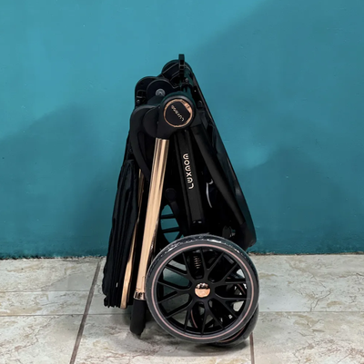 Детская коляска Luxmom 788 (реверсивный блок) Черный