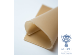 Коврик силиконовый - кожа цвет мягкий телесный 14х18 см