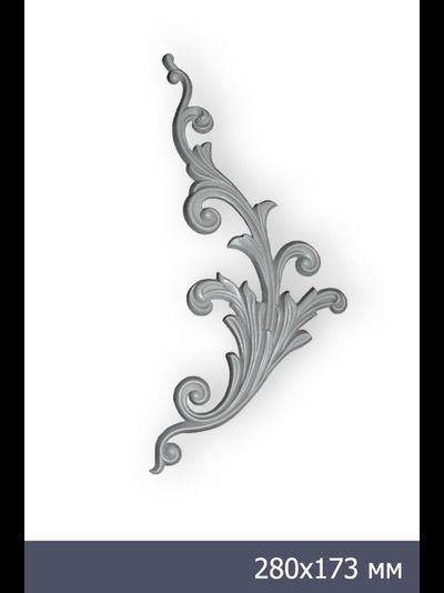декоративный элемент DE-002, лепнина