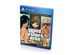 игра для PS4 Grand Theft Auto The Trilogy новый